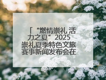 “燃情崇礼 活力之夏”2025崇礼夏季特色文旅赛事新闻发布会在张举行