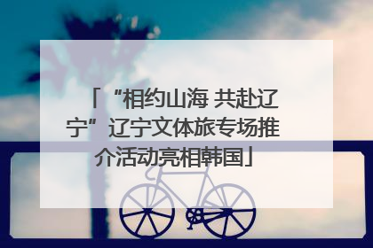 “相约山海 共赴辽宁”辽宁文体旅专场推介活动亮相韩国