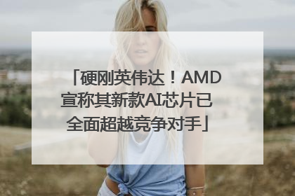 硬刚英伟达！AMD宣称其新款AI芯片已全面超越竞争对手