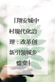翔安城中村现代化治理：改革创新引领城乡蝶变
