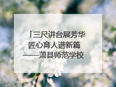 三尺讲台展芳华 匠心育人谱新篇——萧县师范学校附属小学第十三届班主任基本功大赛圆满举办