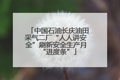 中国石油长庆油田采气二厂“人人讲安全”刷新安全生产月“进度条”