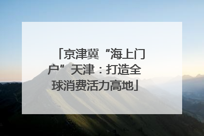 京津冀“海上门户”天津：打造全球消费活力高地