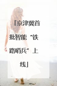 京津冀首批智能“铁路哨兵”上线