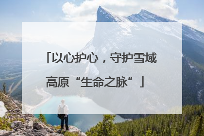以心护心，守护雪域高原“生命之脉”