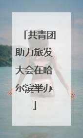 共青团助力旅发大会在哈尔滨举办
