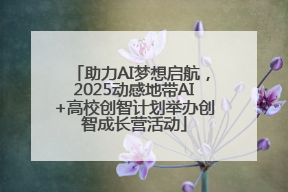 助力AI梦想启航，2025动感地带AI+高校创智计划举办创智成长营活动