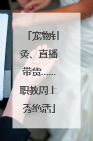 宠物针灸、直播带货……职教周上秀绝活