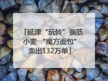 延津“玩转”强筋小麦 “魔方面包”卖出132万单