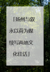 扬州与叙永以荷为媒续写两地文化佳话