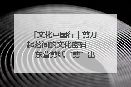 文化中国行｜剪刀起落间的文化密码——东营剪纸“剪”出非遗传承与现代生活的融合之道
