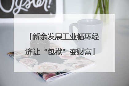 新余发展工业循环经济让“包袱”变财富