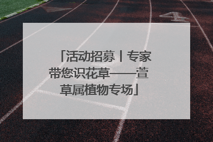 活动招募丨专家带您识花草——萱草属植物专场