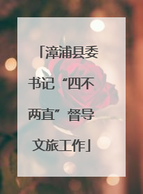 漳浦县委书记“四不两直”督导文旅工作