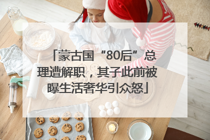 蒙古国“80后”总理遭解职，其子此前被曝生活奢华引众怒