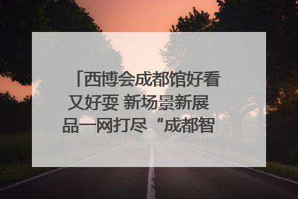 西博会成都馆好看又好耍 新场景新展品一网打尽“成都智造”｜西博视界