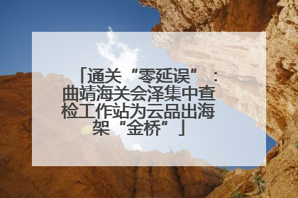 通关“零延误”：曲靖海关会泽集中查检工作站为云品出海架“金桥”