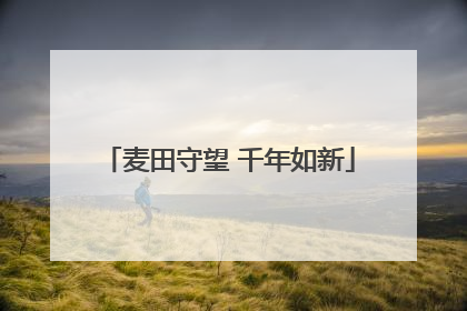 麦田守望 千年如新